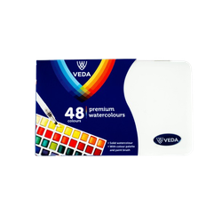 VEDA PREMIUM WATERCOLOURS BWCC-48 48COL