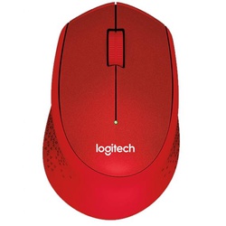 LOGITECH MOUSE WIRELESS M330 RED