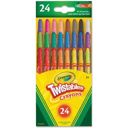 Crayola Mini Twistables Crayons Pack of 24 52-9724
