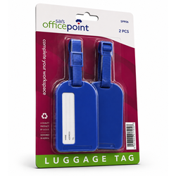 OfficePoint Luggage Tag 21 13CM Blue
