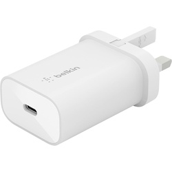 BELKIN BOOSTCHARGE USB-C WALL CHARGER 25W USB-C PD WCA004MYWH