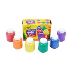 Crayola Washable Kids Paint Assorted 54-1204 6CT