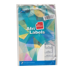 Afri Labels K09 - White