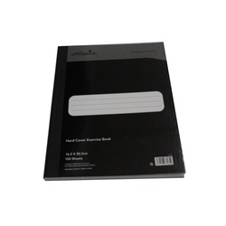 OfficePoint Exercise Book Stiffcover 16.2*20.3 - Black