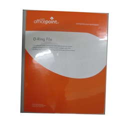 OfficePoint Ring Binder 4  Ring  1540D 1.5" - Grey