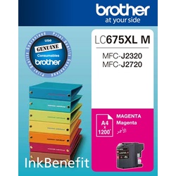 Brother Ink Cartridge Magenta LC675XL