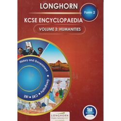 Longhorn KCSE Human Form 2 Vol 3