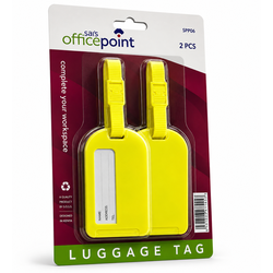 OfficePoint Luggage Tag 21 13CM - Yellow