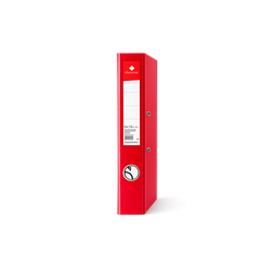 OfficePoint Narrow Box File 9308E A4 Red