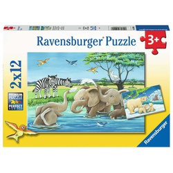Ravensburger Baby Safari Animals 2X12P