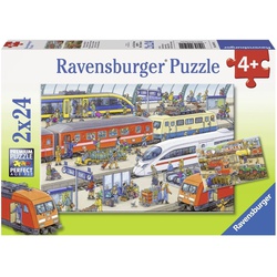 Ravensburger Busy Train Station 2X24P
