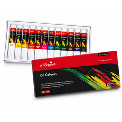 Officepoint Oil Colour Set PAOL-18 12ML 18 Colour