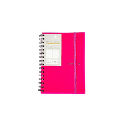 Officepoint Notebook Fluorescent 52P6420 A6 Pink
