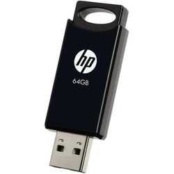 HP 64GB METTALIC FLASH DRIVE USB 2.0