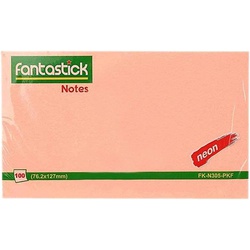 Fantastick Sticky Notes 3X5 Fluorescent FK-N305-PKF