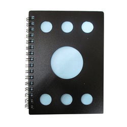 Officepoint Side Spiral Circle Notebook SP6460 A6