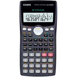 Casio FX100MS Scientific Calculator - 10 + 2 Digits Grey