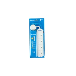 Blue Edge 4 Way Extension Socket BE-204