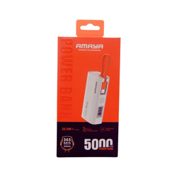Amaya APB-FD39 5000mAh 22.5W Fast Charge Power Bank | Compact Pocket Charger Kenya