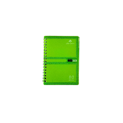 OfficePoint Contemporary Notebook 84P6412 A6 - Green