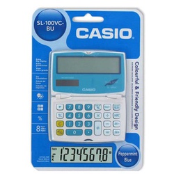 Casio 8 Digits  SL100 Calculator
