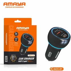 Amaya ACC-01 38W PD Car Charger | USB-C Power Delivery In-Car Fast Charger Kenya