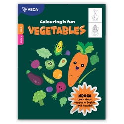 VEDA COLOURING IS FUN VEGETABLES ( MBOGA)