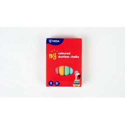 My Colored  Dustless Chalk DCC-2 6 Colours Assorted