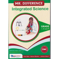 MR. DIFFERENCE INTERGRATED SCIENCE 1 Grade7,8 &9 NEW ED