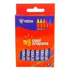 Crayons - 8 Colours 