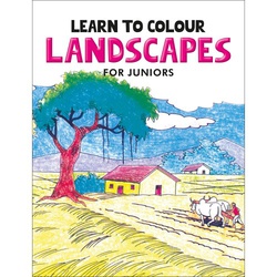 LEARN TO COLOUR LANDSCAPE FOR JUNIOR {PINK}