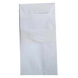 White Envelope DL Pocket Packet of 25
