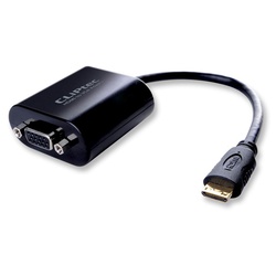 CliPtec Mini HDMI TO VGA Adapter OCD802