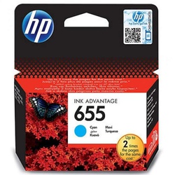 HP Ink Cartridge 655 - Cyan
