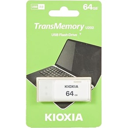 KIOXIA FLASH DRIVE U202W 64GB USB 2.0 LU202W064GG4