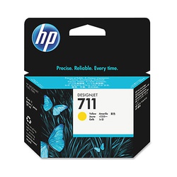 HP Ink Cartridge  CZ132A 711 - Yellow