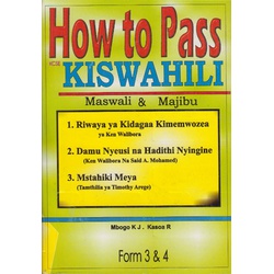 How To Pass Kiswahili Form 3 & 4