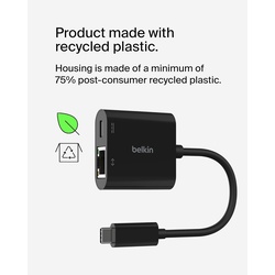 BELKIN USB-C TO ETHERNET ADAPTER INC019BTBK