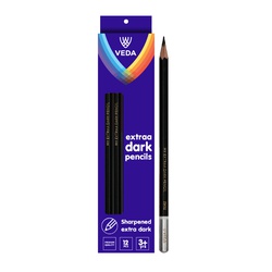 VEDA EXTRA  DARK PENCIL 2902 2B