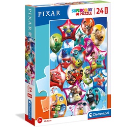 Clementoni Disney - 24215 Pixar Palemenrty Supercolor Maxi Puzzle