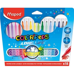 Maped Color 'Peps Markers 845021 Pack of 18