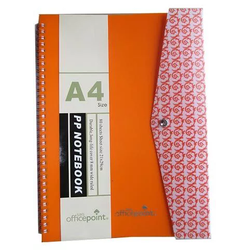 Officepoint Notebook Waves 84P1609 A4 Orange