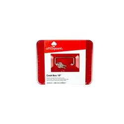 OfficePoint Cash Box  8'' 8878L Red