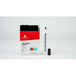 Officepoint Permanent Marker TH2174 Bullet Tip Black