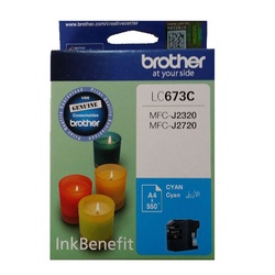 Brother Ink Cartridge Cyan LC673