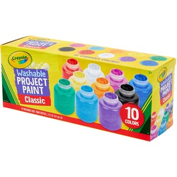 Crayola Washable Kids Neon Paint Set 54-1205 Assorted