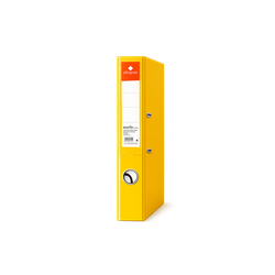 OfficePoint Narrow Box File 9308E A4 Yellow
