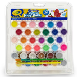 CRAYOLA POT SET W/BRSHES 54-0157-42CT PNT /CASE,5PK