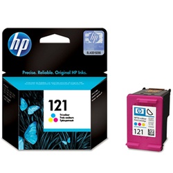 HP Ink Cartridge CC643 121 - Colour