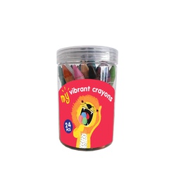Veda Crayons CR-24B 24 Colours